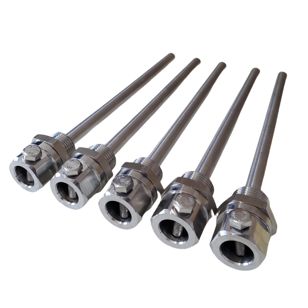 stainless steel threaded thermowell