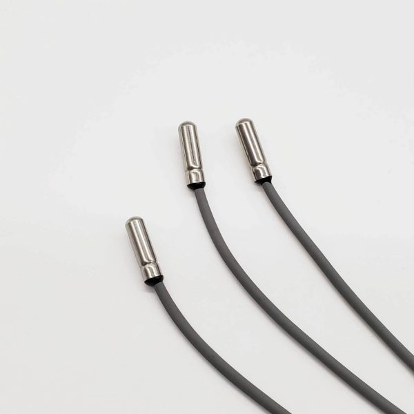 SS304 NTC probe sensor with TPE cable and JST connector