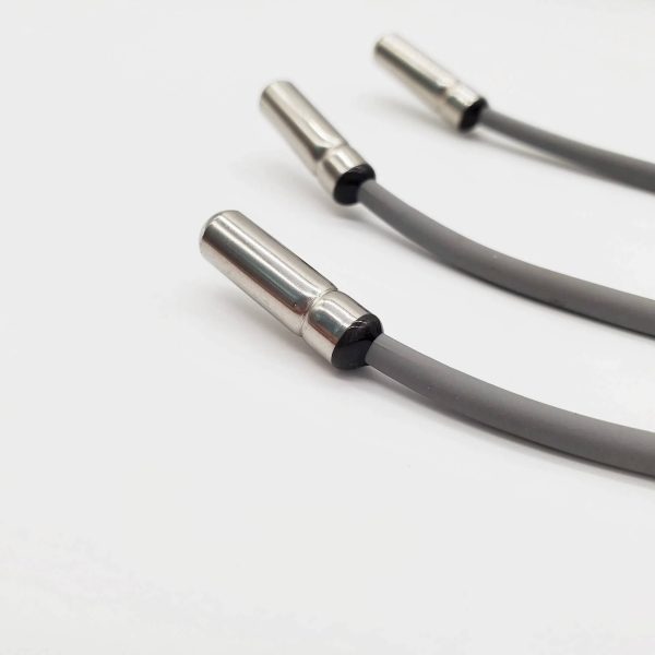 SS304 NTC probe sensor with TPE cable and JST connector